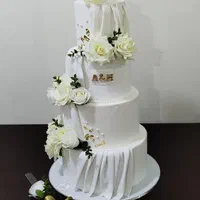 کیفیت عالی کیک و شیرینی(طراحی ماکت مراسمات)