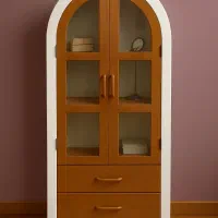 بوفه گنبدی/کتابخانه/ ویترین مدرن|بوفه، ویترین، کنسول|چهاردانگه (تهران), |دیوار