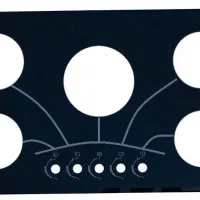 شیشه گاز صفحه ای