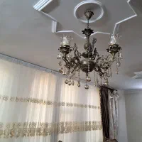 جفت لوستر 4 شعله|لوستر و چراغ آویز|مشهد, آبکوه|دیوار