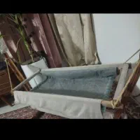 گهواره طرح بانوچ چوبی محکم