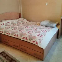 تخت خواب دونفره بدون تشک