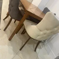 میز نهار خوری در حد نو بسیار شیک|میز و صندلی غذاخوری|ساری, |دیوار