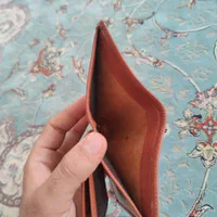 کیف پول مردانه چرم طبیعی دست دوز|کیف، کفش، کمربند|کرمانشاه, |دیوار
