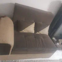 مبل مدل ال ۷نفره کارکرده سالم برای خانه اپارتمانی|مبلمان خانگی و میز عسلی|شیراز, شهرک فرزانگان|دیوار