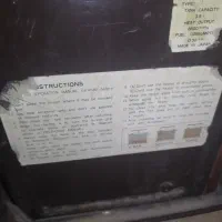 بخاری نفتی قدیمی ژاپنی|بخاری، هیتر، شومینه|زارچ, |دیوار