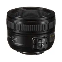 nikon nikkor 50mm f/1.8g لنز دوربین|دوربین عکاسی و فیلم‌برداری|رودسر, |دیوار