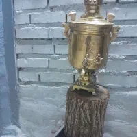 2عددسماور زغالی واجناس قدیمی انتیک