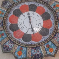 ساعت دیواری مینا کاری