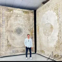فرش دلاریس 1200شانه زیبا فرش سنتی|فرش|هویزه, |دیوار