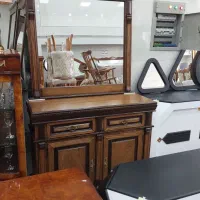 آینهکنسول(۲درب) چوبی طرح جدید|بوفه، ویترین، کنسول|ارومیه, |دیوار