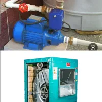 لوله کشی ساختمان . نصب وسایل بهداشتی نصب پمپ آب