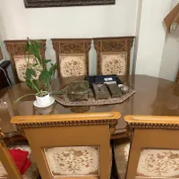 مبل  سلطنتی چوب گردو شناسنامه دار|مبلمان خانگی و میز عسلی|تهران, شاهین|دیوار