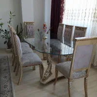 مبل استیل ،غذاخوری 8نفره|میز و صندلی غذاخوری|شهریار, شهریار|دیوار