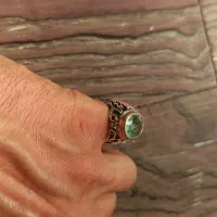 انگشتر زمرد زامیاباایه یاحی یاقیوم|جواهرات|اصفهان, شاهد|دیوار