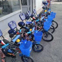 دوچرخه سایز ۱۶ آبی