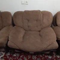 مبل راحتی ۷ نفره دست دوم پارچه نو|مبلمان خانگی و میز عسلی|محمدشهر, محمدشهر|دیوار
