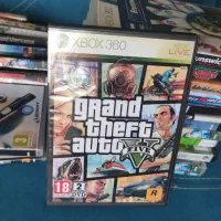 مجموعه بازی‌های ایکس باکس ۳۶۰ همراه بازی GTAV|کنسول، بازی ویدئویی و آنلاین|شیراز, فرگاز|دیوار