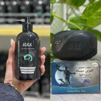 ماسک و صابون کربن (سفید کننده،ضد لک)