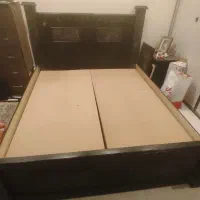 تخت چوبی دو نفره