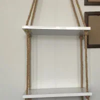 شلف دیواری ام دی اف سفید یخچالی