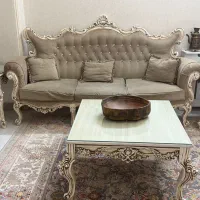 مبل استیل ۹ نفره|مبلمان خانگی و میز عسلی|تهران, شهرک ولیعصر شمالی|دیوار