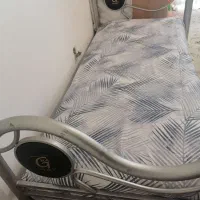 تخت یک نفره بزرگسال فلزی|تخت و سرویس خواب|تهران, افسریه شمالی|دیوار