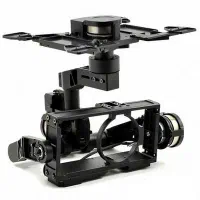 گیمبال براشلس پهپاد کوادکوپتر هلیشات