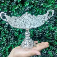 کشکول و گلدان مس و نقره.اکبند