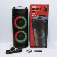 اسپیکر zQs 6212همراه میکروفون نو.