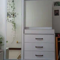 کمد و دراور آینه دار