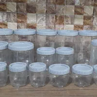 قوطی  پلاستیکی حبوبات و ادویه