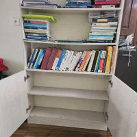 کتابخانه ۴ طبقه|کتابخانه، شلف، قفسه‌های دیواری|تهران, دریان‌نو|دیوار