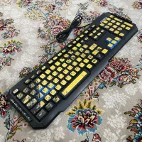 کیبورد سیمی مدل پلاس سالم سالم