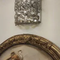 لوستر مدرن کنترلی با دو دیواری ست|لوستر و چراغ آویز|تهران, شهرک آزادی|دیوار