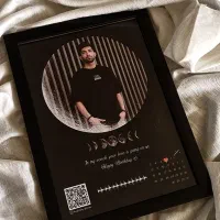 تابلو موزیکال با عکس و متن دلخواه شما، کادویی