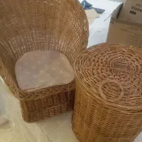 سرویس تخت نوزاد نوجوان و روتختی و پرده اشانتیون|اسباب و اثاث بچه|تهران, حکیمیه|دیوار