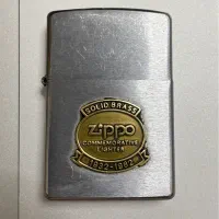 فندک قدیمی زیپو پلاک دار سال ۱۹۹۷ اصلی zippo