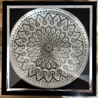 سینی قلم زنی مسی