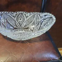 ظرف بلور قدیمی و عطیقه