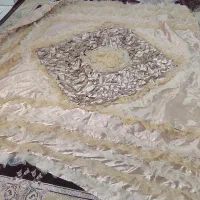 روتختی دونفره با روپشتی بزرگ و دوتا کوسن