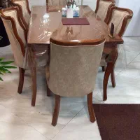 میز غذاخوری ۶و۴ نفره