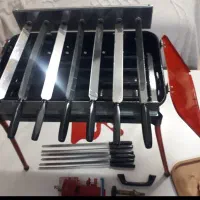 کباب پز دوگانه مه پویا مدل کاملا نو ۷ سیخ