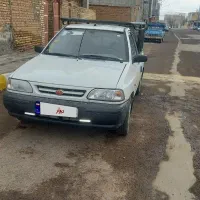 پراید وانت بی رنگ