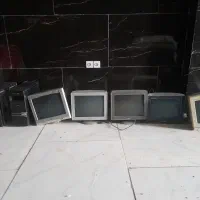 ۵عدد مانیتور و۲عددکیس سالم