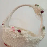 سبد عروس گل عروس