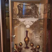 ویترین شیشه ای دوتا به صورت مجزا|بوفه، ویترین، کنسول|اصفهان, سپاهانشهر|دیوار