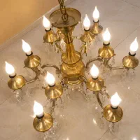 لوستر آب طلا قدیمی