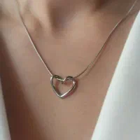 گردنبندگوشواره ودستبنداستیل رنگ ثابت
