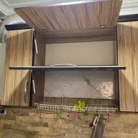 کابینت آشپزخانه ام دی اف چوبی|مصالح و تجهیزات ساختمان|رشت, استادسرا|دیوار